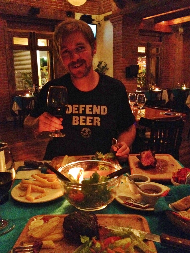 A night of fine Argentinian Steak