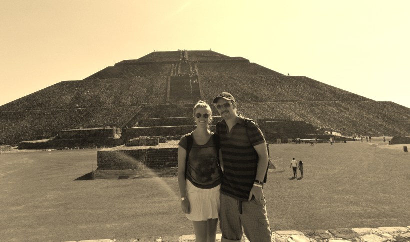 Before the climb up...