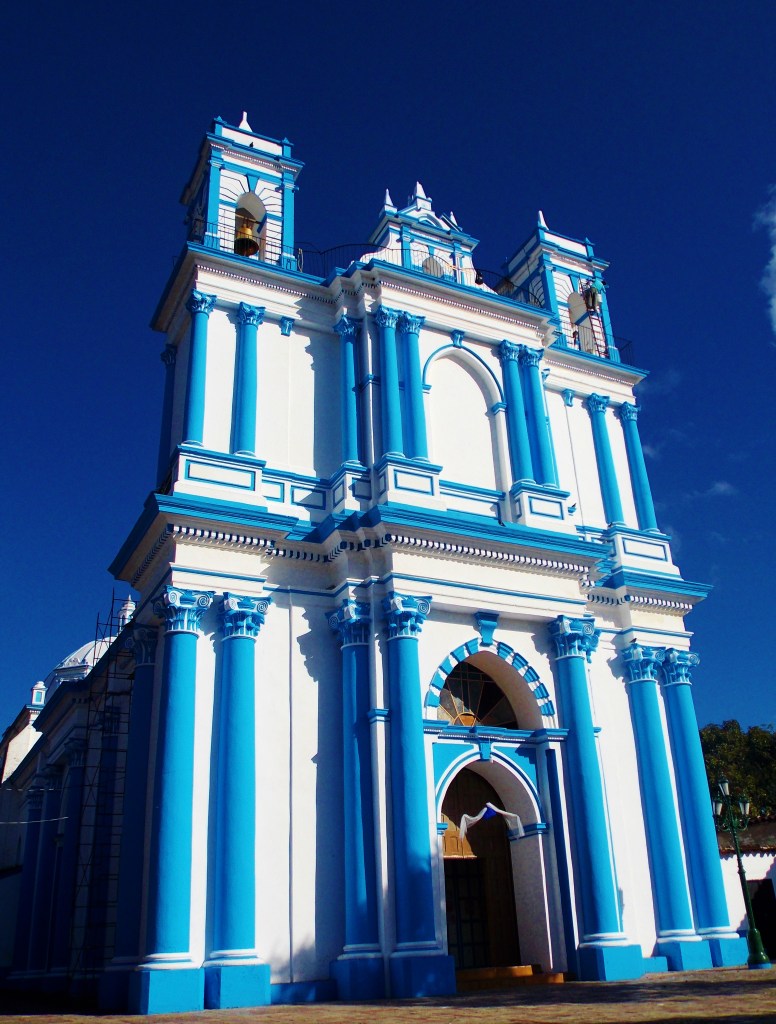 Handsome blue church