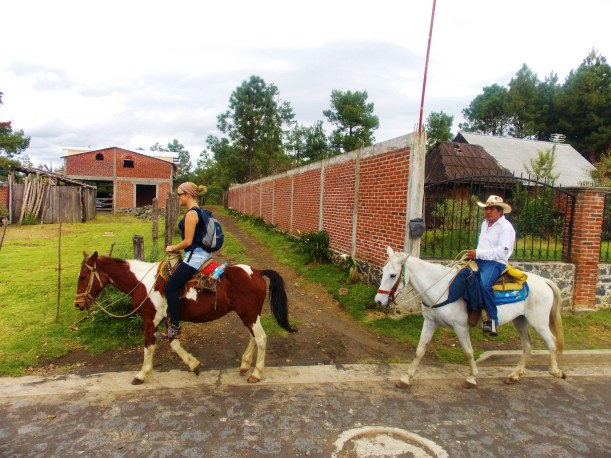 Ollie and Benito set off