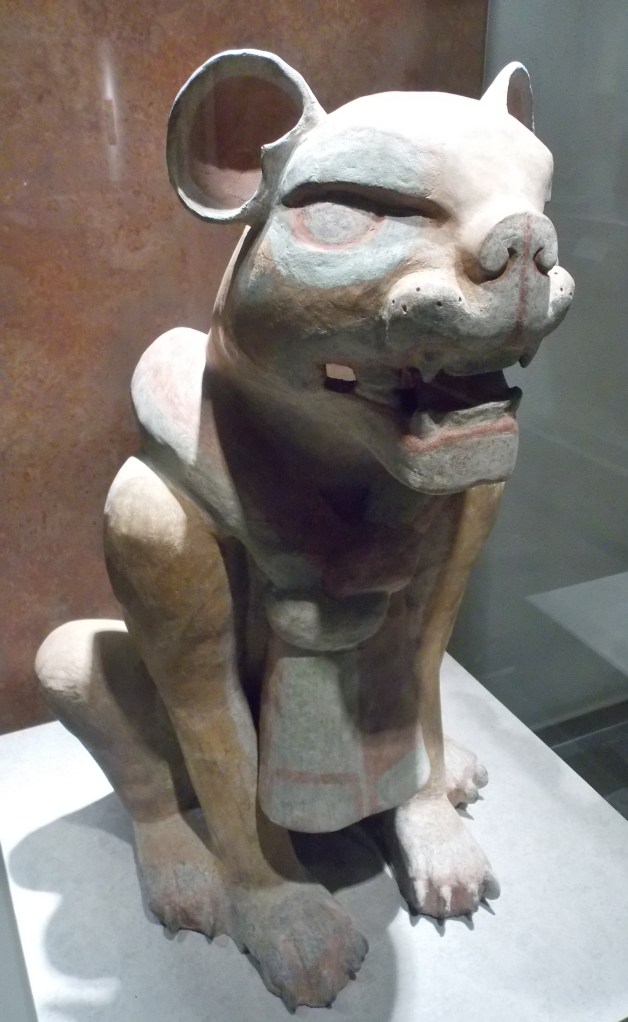 Ollie's favourite jaguar sculpture