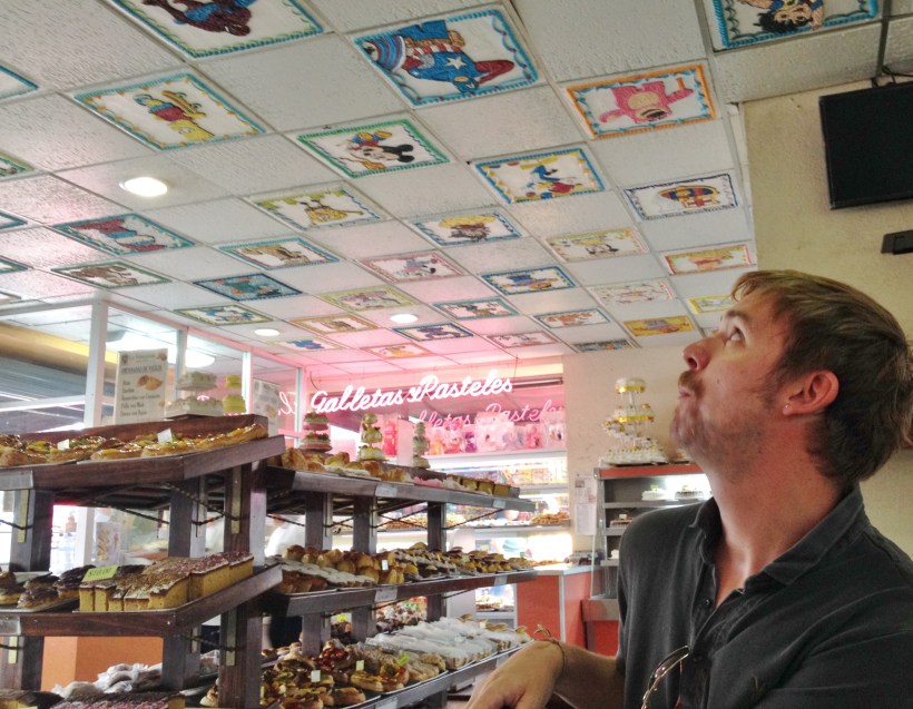 Panificadora La Vasconia - amazing cakes and iced ceiling tiles
