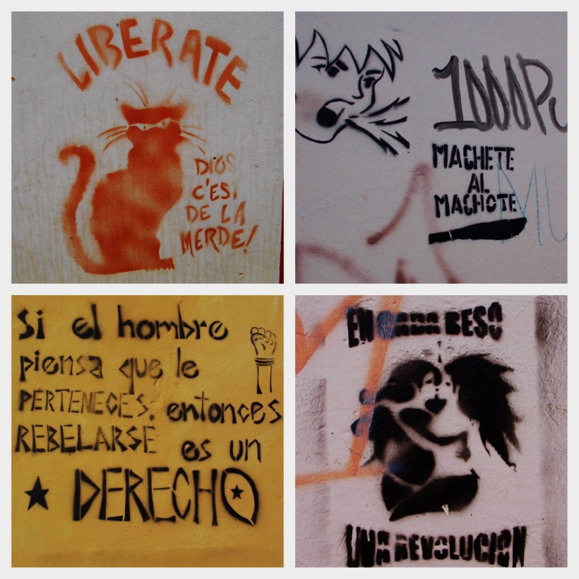 Walls full of activism