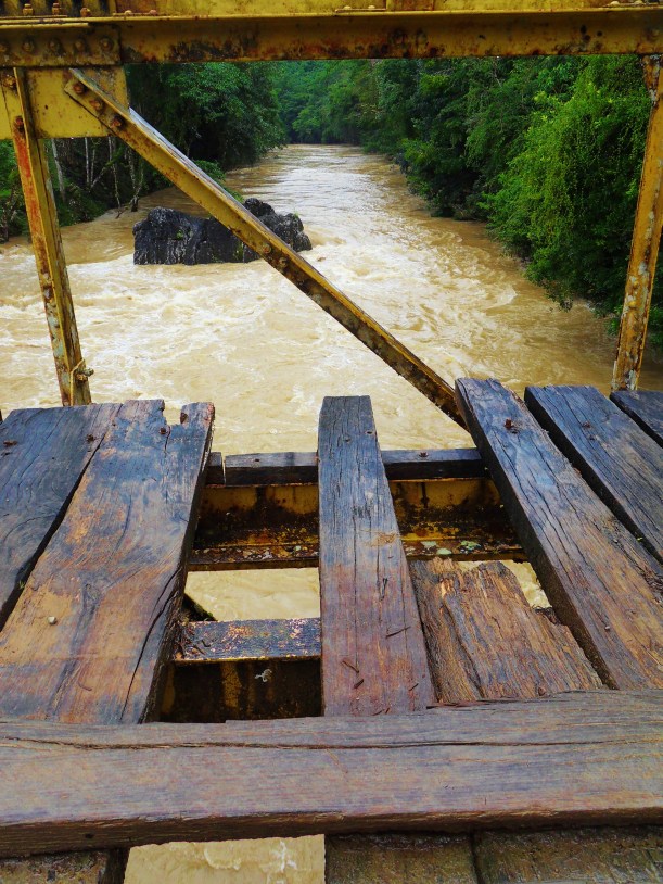 Bridge over the Rio Cahabón