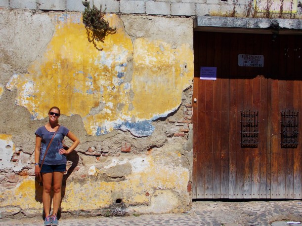 More building posing in Antigua