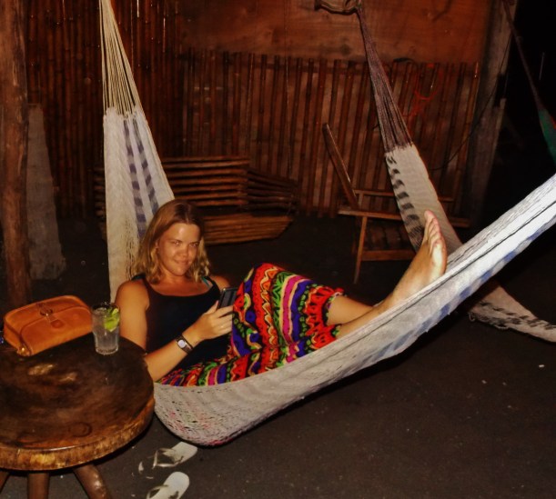 Ollie finds the hammock...