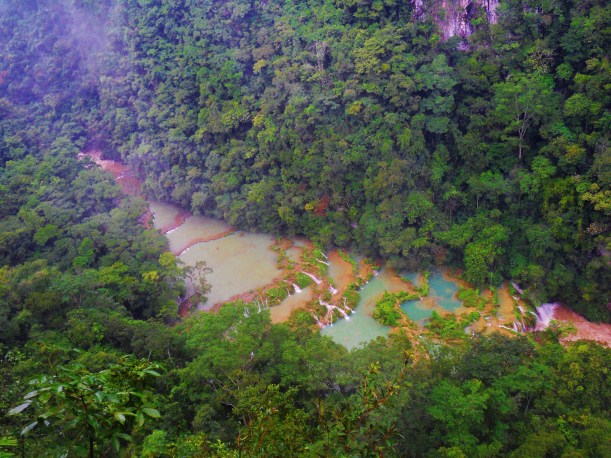 Semuc Champey from above