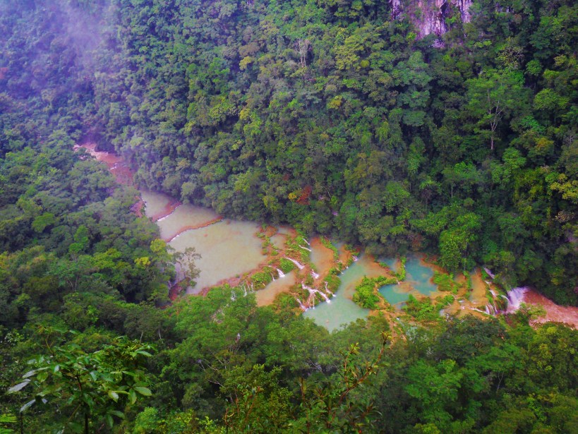 Semuc Champey from above