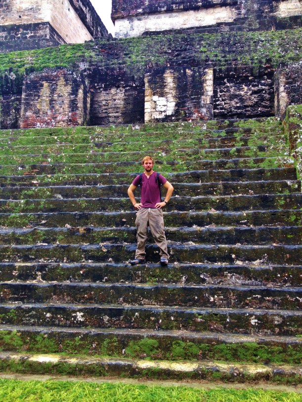 Slippery steps...I fell down these shortly afterwards