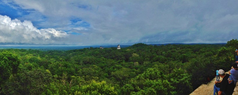 Top of Temple 4 panorama
