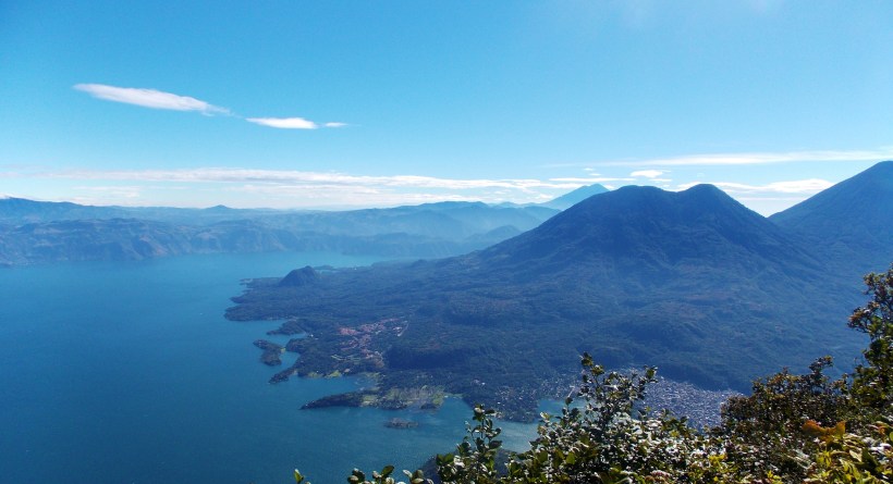 Volcan Toliman from top of San Pedro