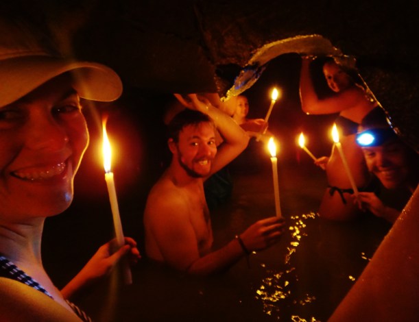 We'd like to thank Alexa and the girls for the cave shots!