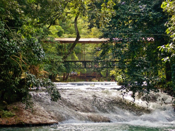 Further up stream from Pulhapanzak