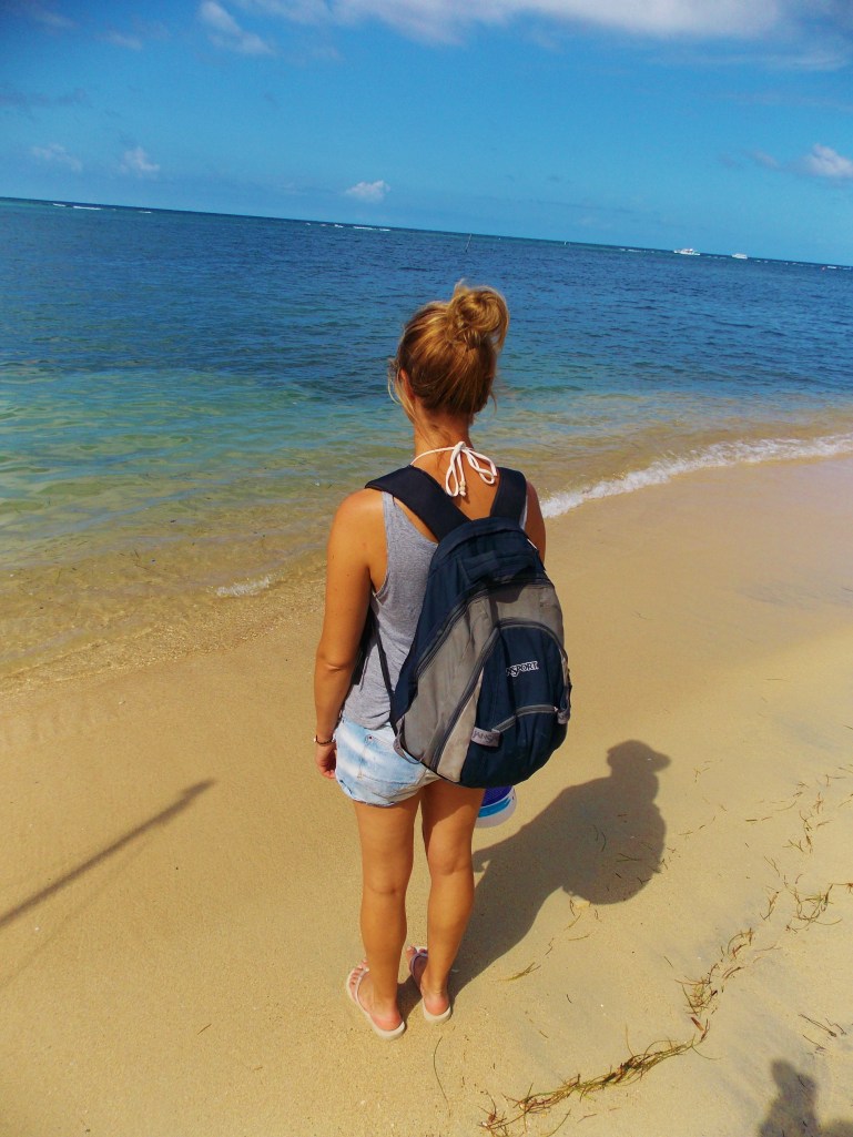 Waiting to get in the water!