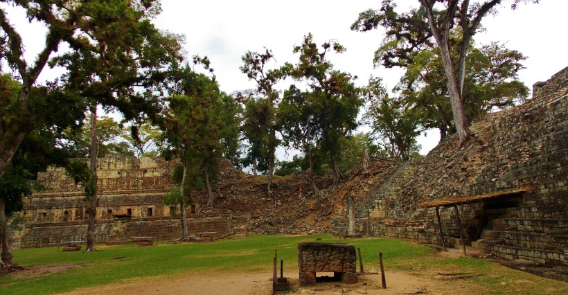 West court of Copan Ruins