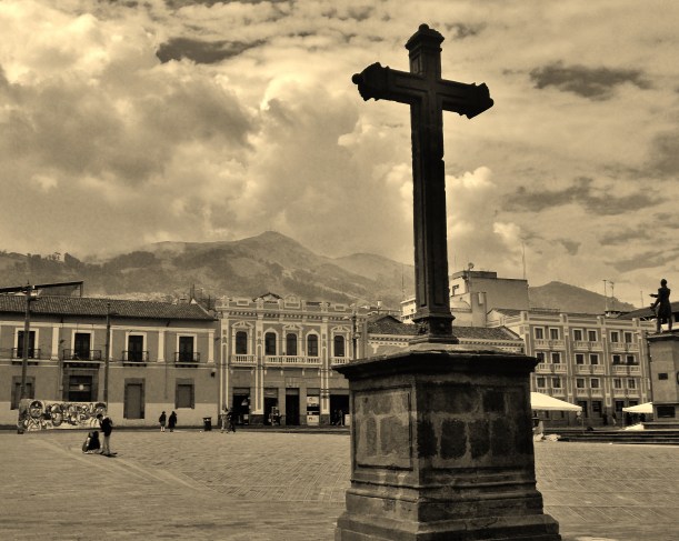 Plaza Santa Domingo of Quito