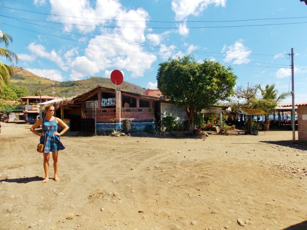 Checking out the town