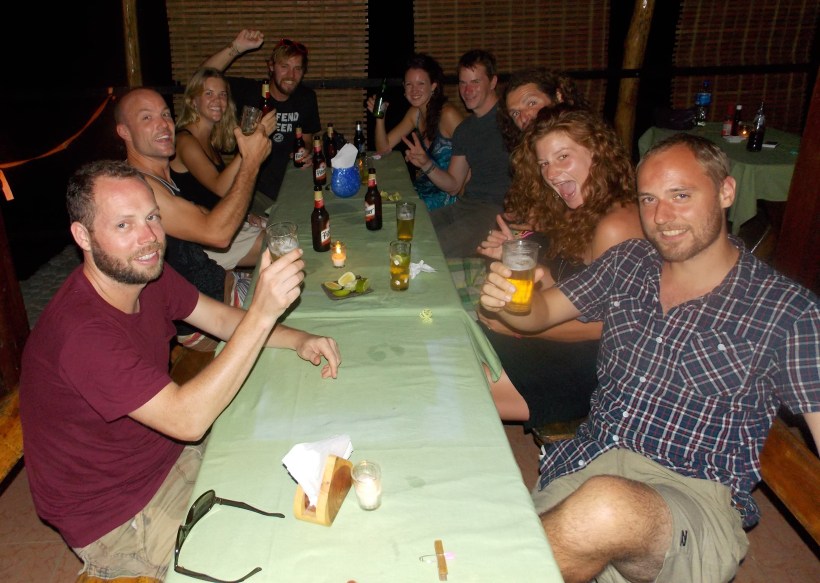 Farewell dinner at Aldos restaurant