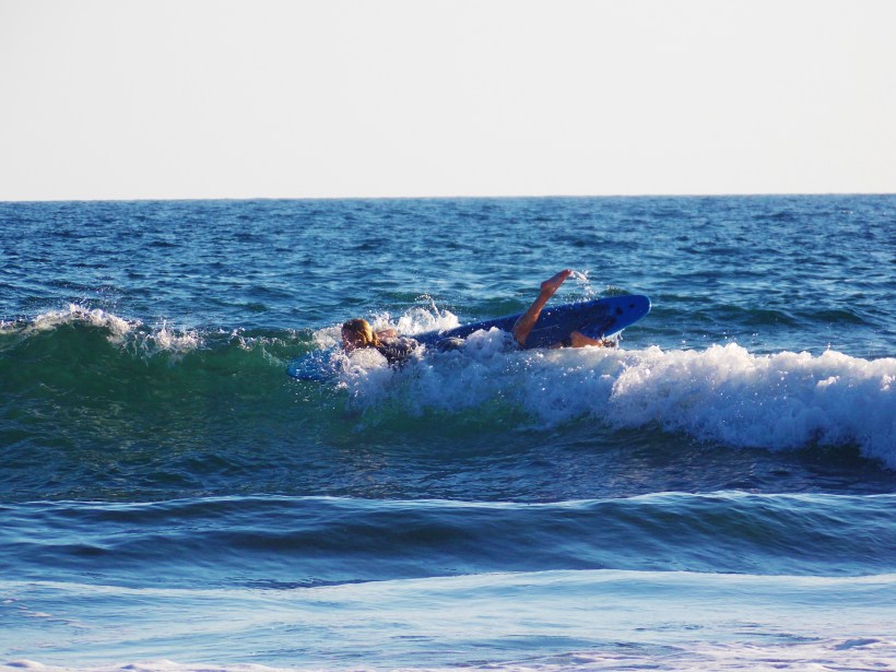 Ollie showing us how its not done