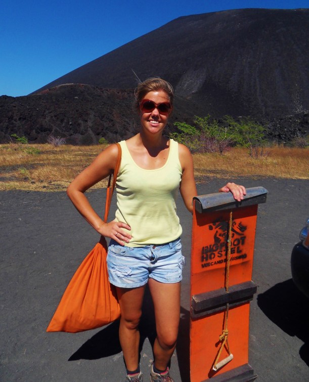 Ollie sporting the latest in Volcano boarding gear 