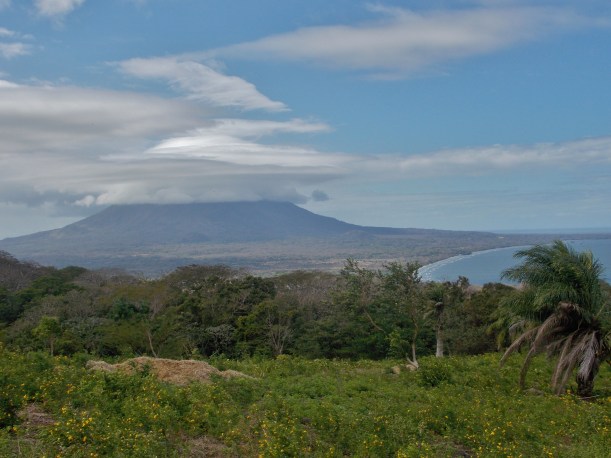View over to Concepcion on the descent