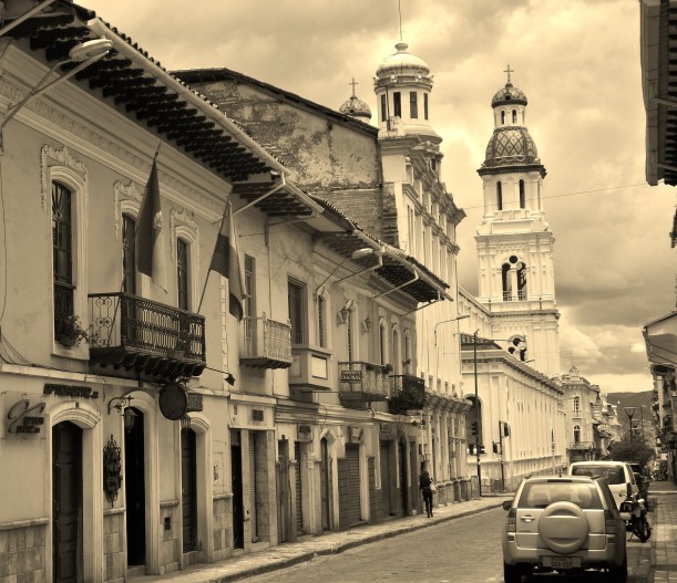 A church on every corner in Cuenca