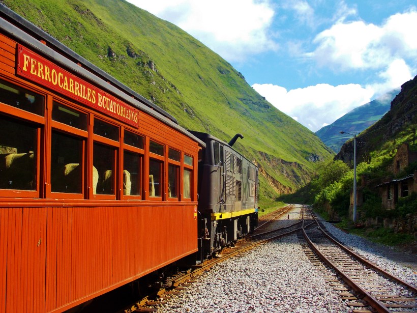 The rails from Sibambe