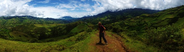 Up to the town of Guantualo
