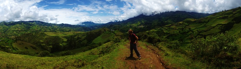 Up to the town of Guantualo