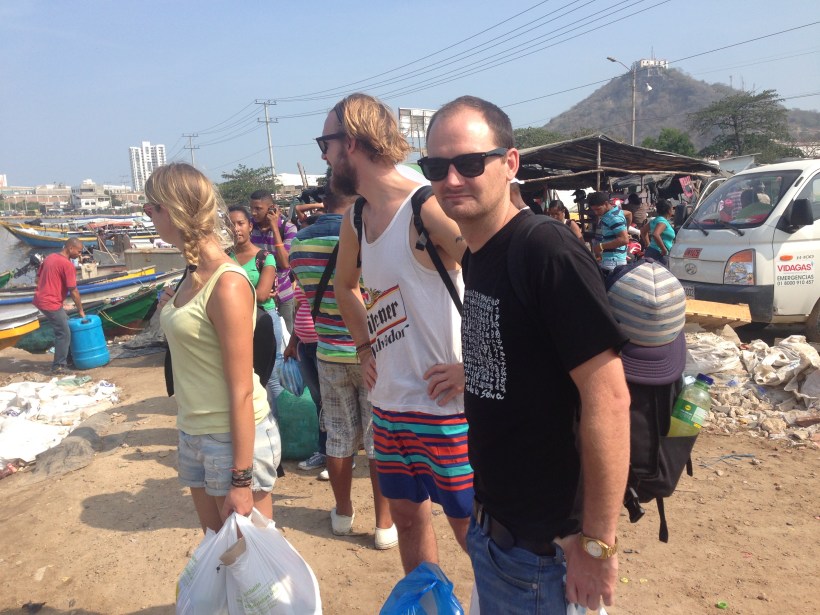 At the 'port' - Toilet with some boats...