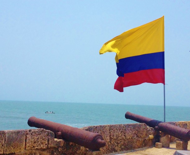 The walls of Cartagena