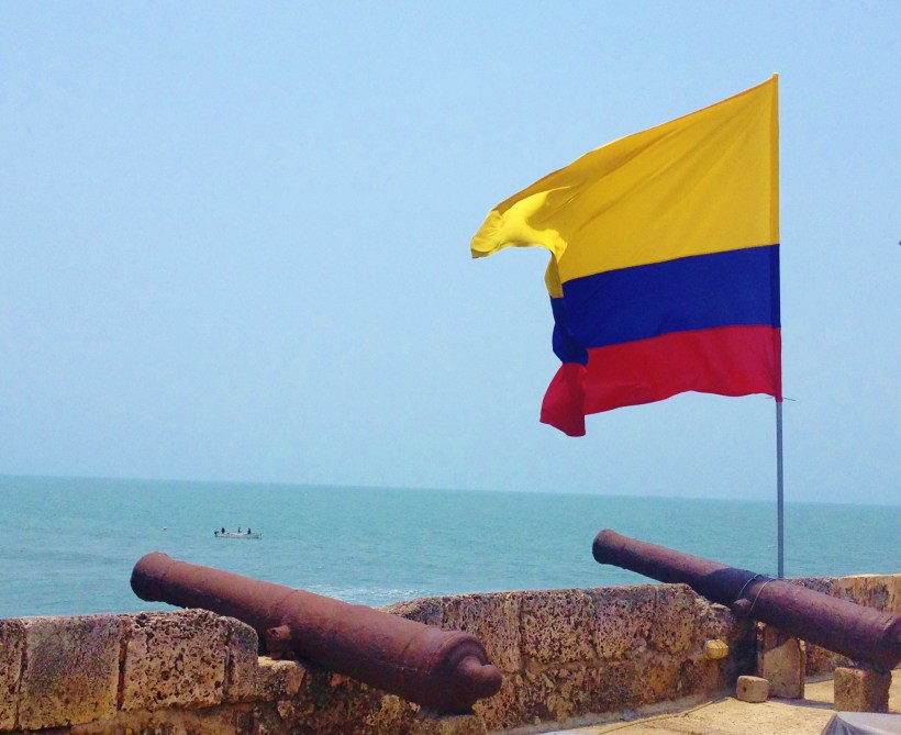 The walls of Cartagena